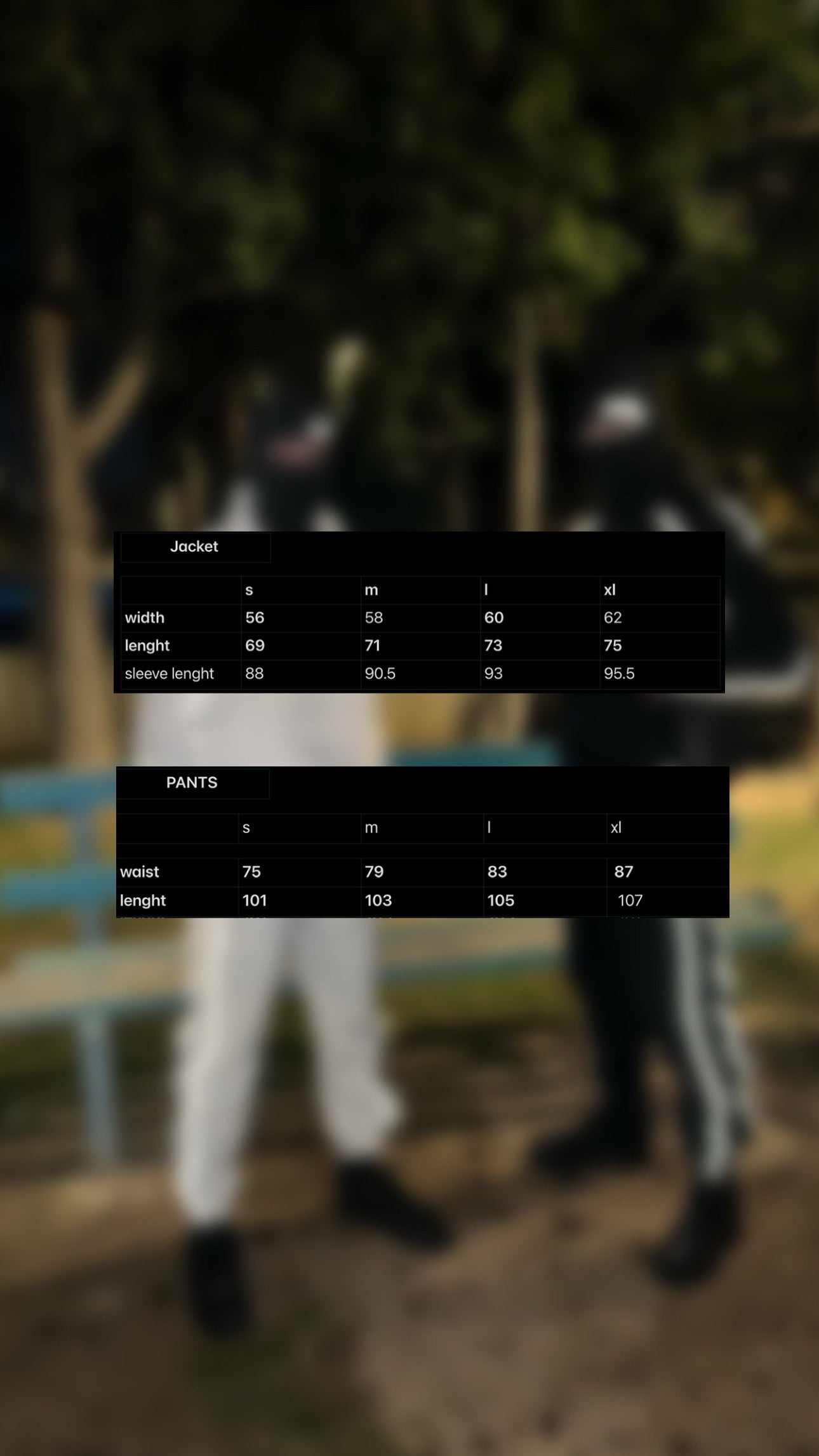 winter tracksuit #2(white)