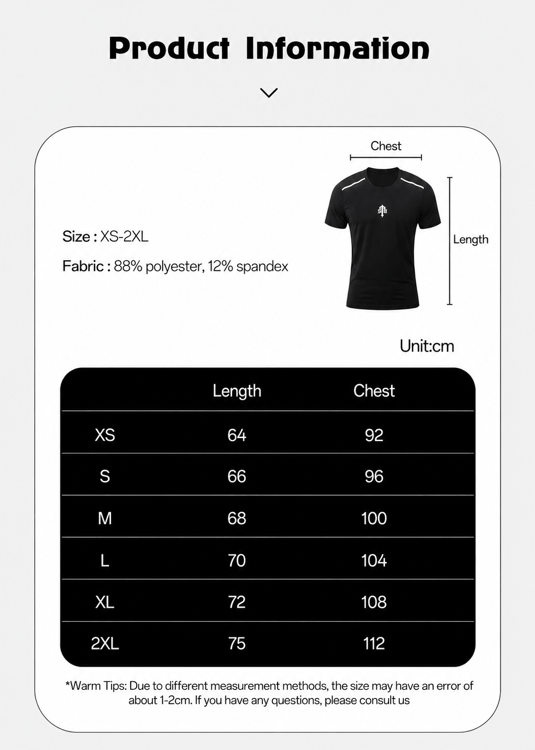 Summer reflective dry-fit T-shirt